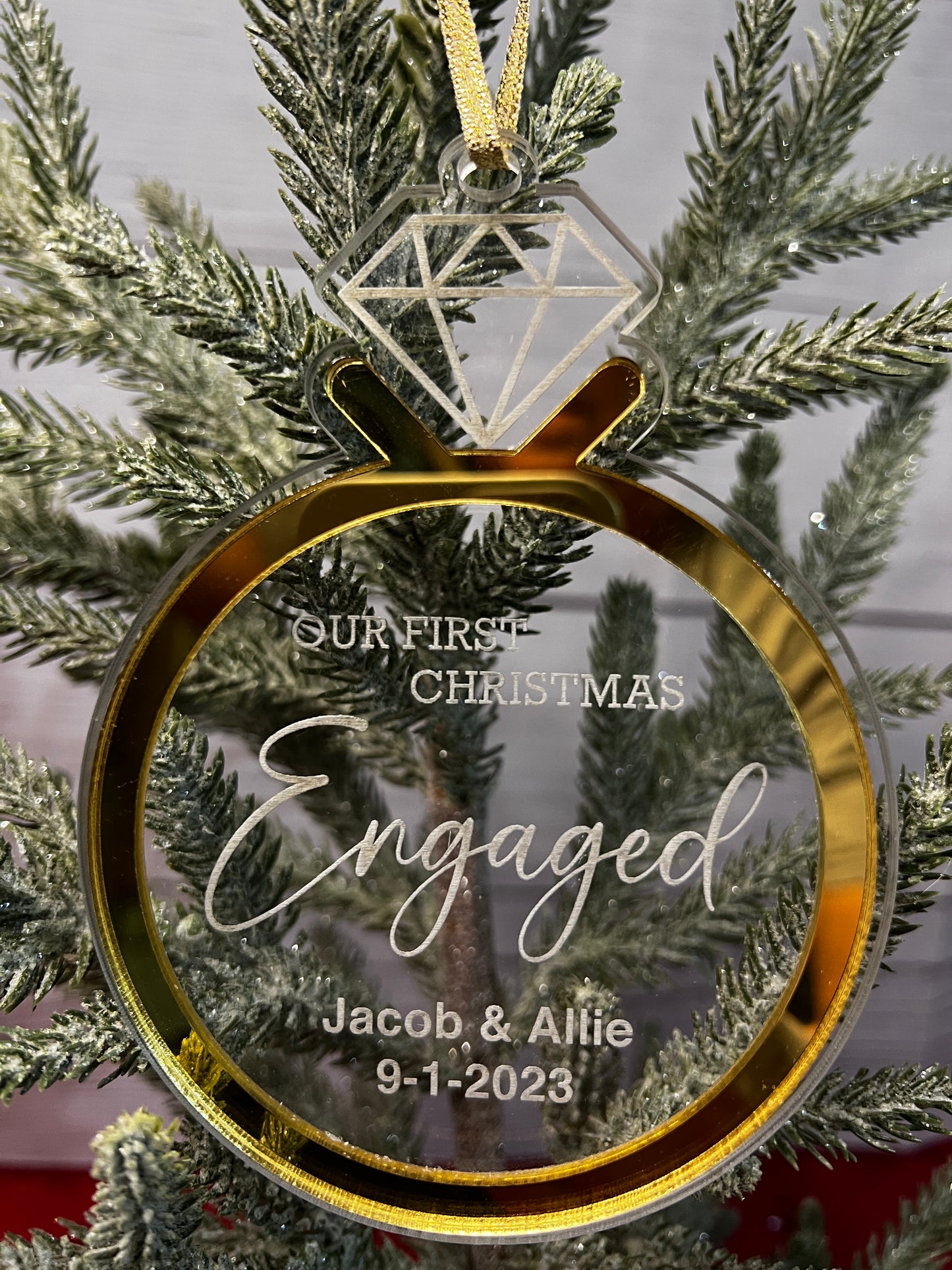 Engagement Ornament