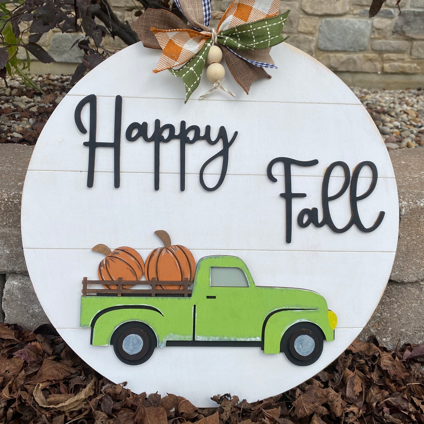 Door Hanger - Fall Designs - Truck