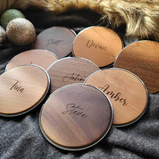 Wireless Chargers - Round - Personalized