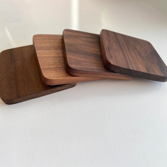 Wood Coasters - Square